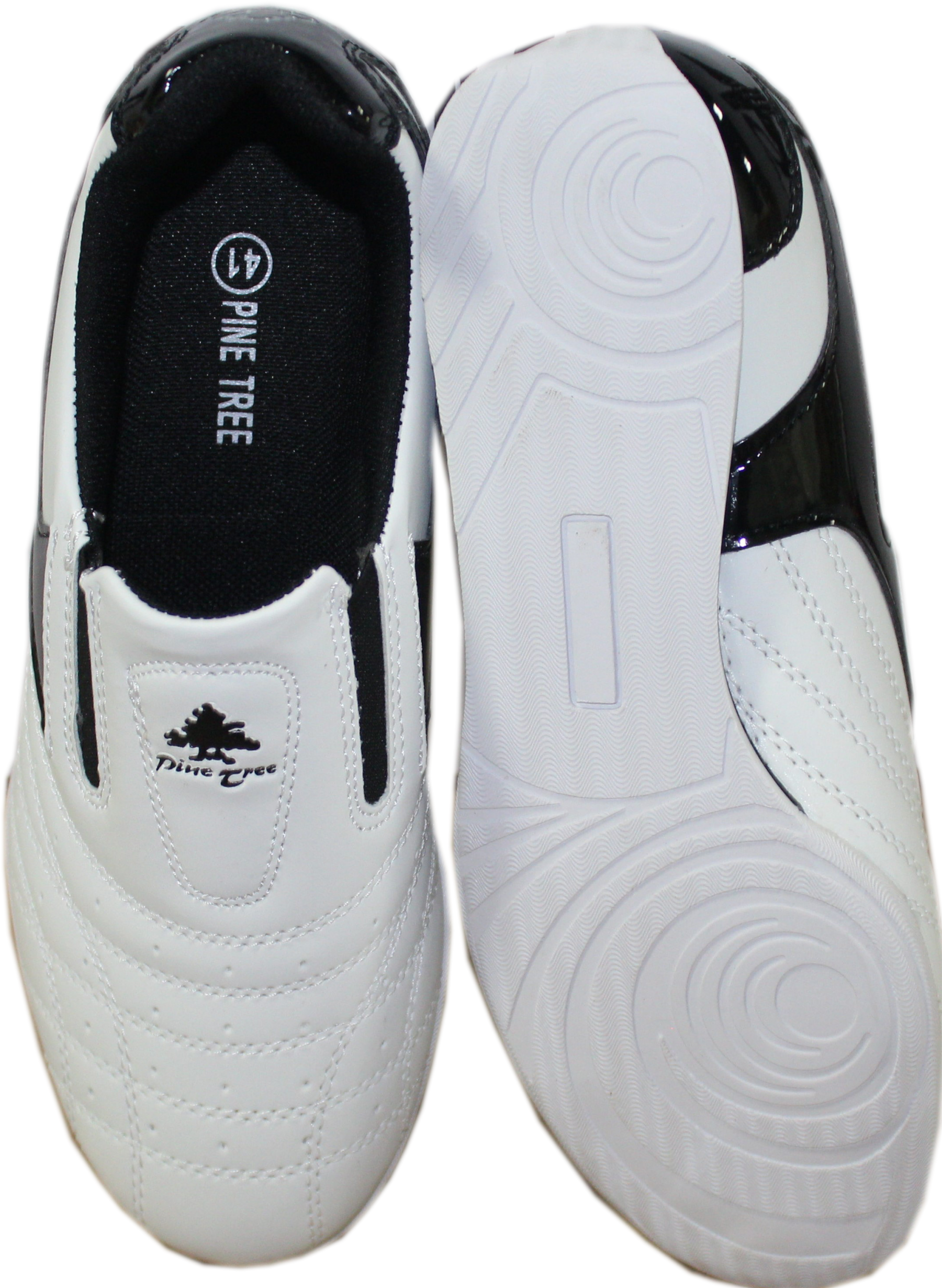 dye white leather shoes black